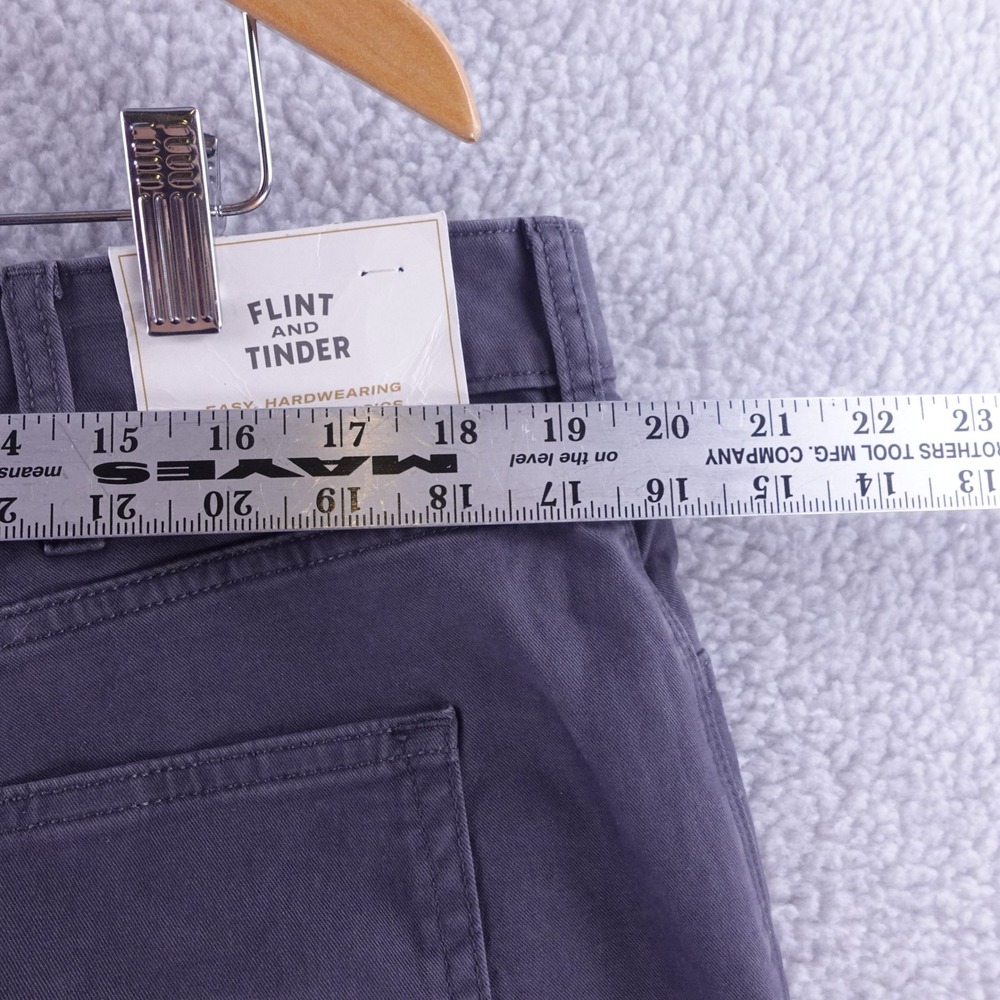 Flint and‎ Tinder 365 Pants Charcoal Grey Athletic Tapered Fit Mens 38x30 NWT - Picture 8 of 11
